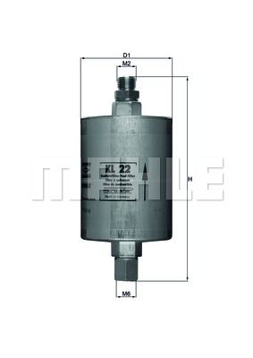 WILMINK GROUP Polttoainesuodatin WG1214947